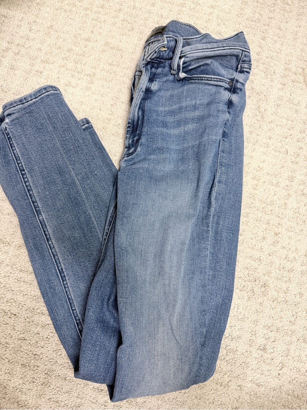 MOTHER Light Blue Skinny Jeans